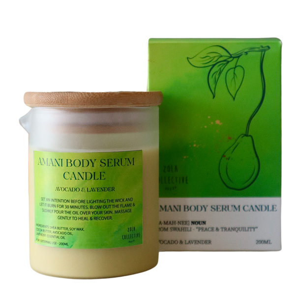 Amani Body Serum Candle
